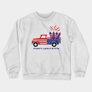 Party Like Its 1776 Crewneck Sweatshirt